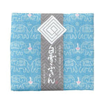 Japanese Dish Cloth – Shirayuki Kitchen Cloth - Buddha Elephant – Nile Blue