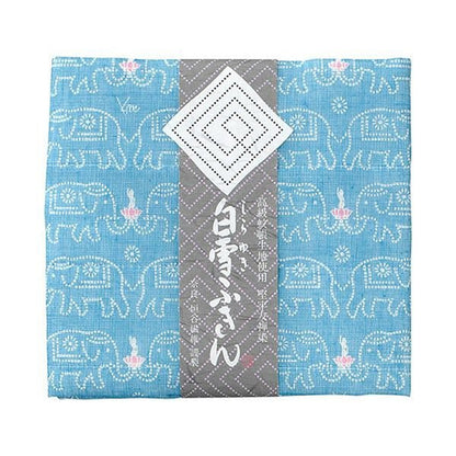 Japanese Dish Cloth – Shirayuki Kitchen Cloth - Buddha Elephant – Nile Blue
