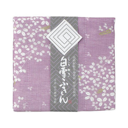 Japanese Dish Cloth – Shirayuki Kitchen Cloth - Bush Clover – Purple