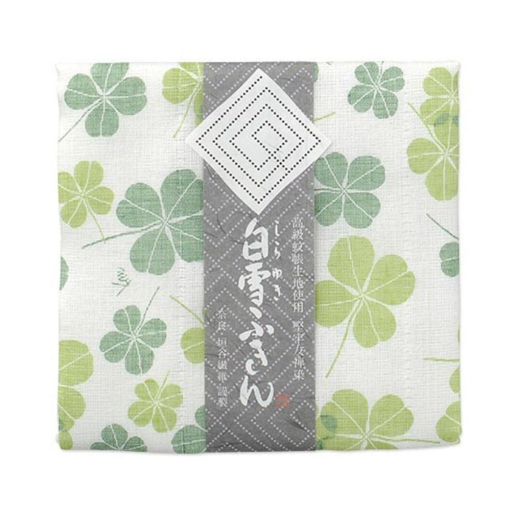 Japanese Dish Cloth – Shirayuki Kitchen Cloth - Four-Leaf Clover