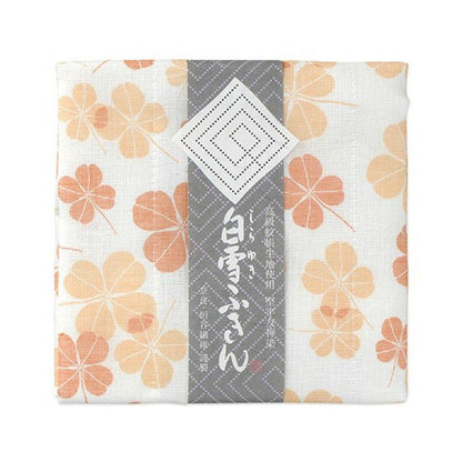 Japanese Dish Cloth – Shirayuki Kitchen Cloth - Four-Leaf Clover